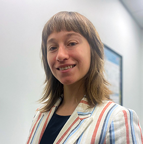 Portrait photo of Jenna Molen, Project Manager for the AI Learning Academy